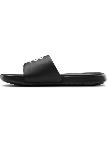 Under Armour "Slides UA Ansa Fixed" in Schwarz