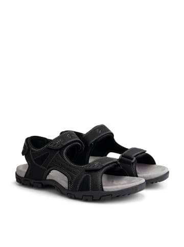 TRAVELIN' Horten Sandal in Schwarz