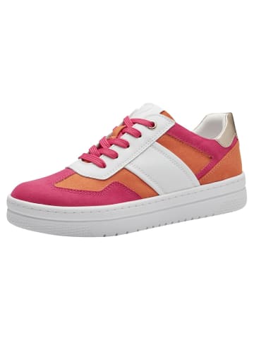 Marco Tozzi Sneaker in WHITE/PINK