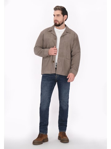 DreiMaster Men Jacket in taupe grey