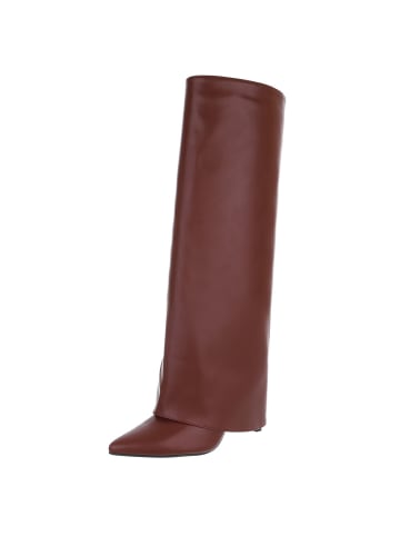 Ital-Design High Heel in Weinrot