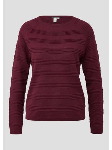 QS Strickpullover in 39W0_bordeaux