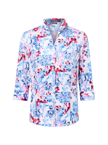 Franco Callegari Bluse in blau weiß - 0068