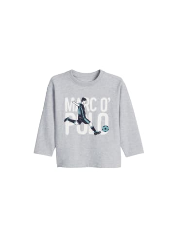 Marc O'Polo KIDS-BOYS Langarm-Shirt in SILVER GREY MEL.