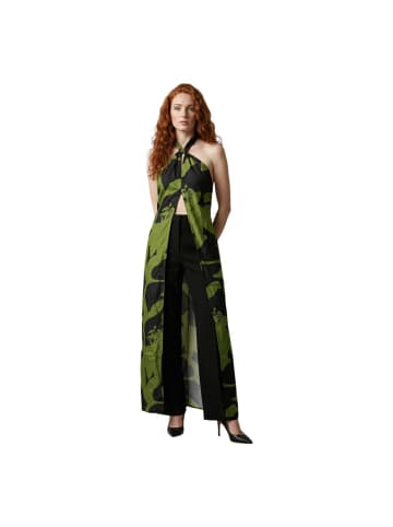 Replay Zweifarbig Viskose Langes Kleid
