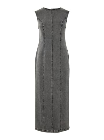 Pieces Maxikleid in Grey Denim1