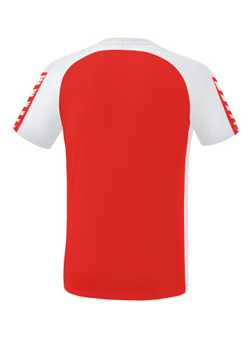 erima Herren Six Wings T-Shirt in rot/weiss