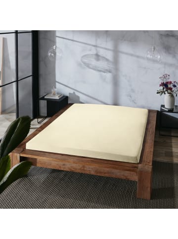 Erwin Müller Mako-Satin, Haustuch Bettlaken Landshut in natur