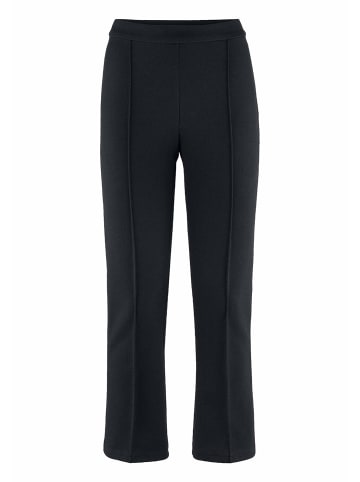 Hessnatur Hessnatur Jersey Hose Culotte Slim Leg aus Bio-Baumwolle in schwarz