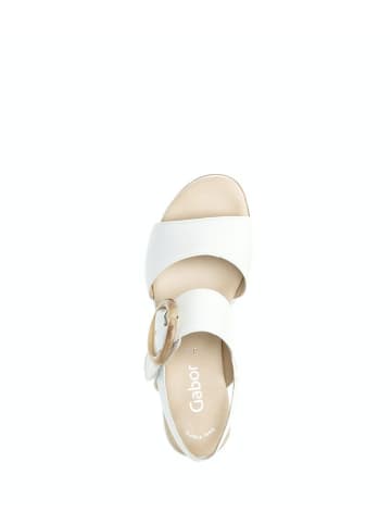 Gabor Plateau Sandalen für Damen in beige