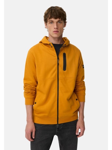Camel Active Sweatjacke mit Kapuze in Gelb