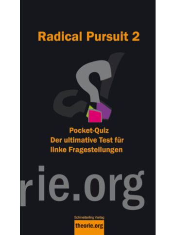 Schmetterling Verlag Buch - Radical Pursuit
