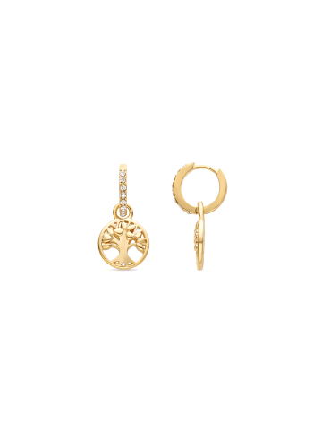 Luxenter Ohrringe Arbol Vida aus 18 Karat Gelbgold – ARBOL VIDA