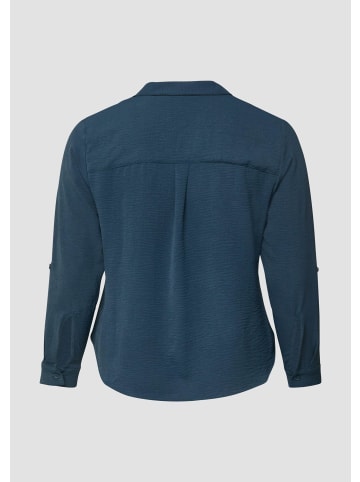 QS Bluse in 5820_tiefblau