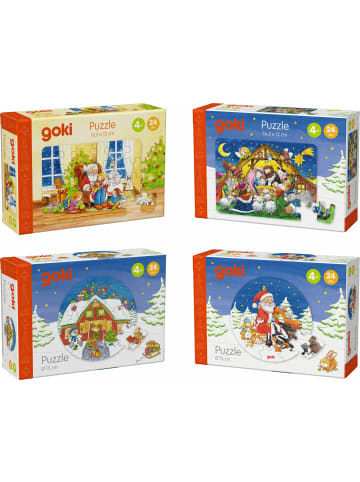 Goki goki Minipuzzle Weihnachten, 1 Stk.