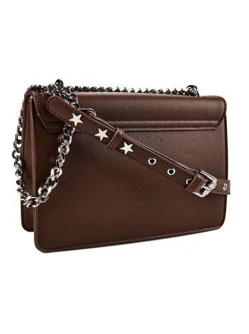 Replay Umhängetasche 25 cm dark brown