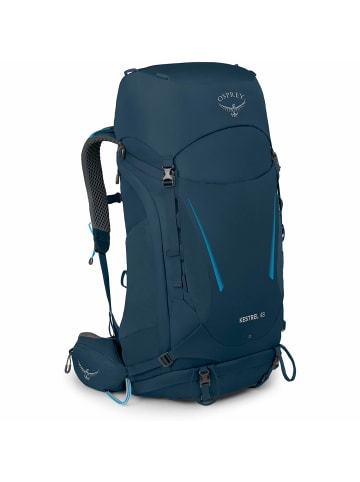 Osprey Rucksack Kestrel 48 in Blau