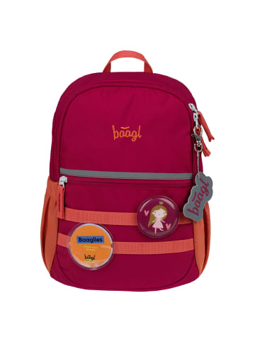 BAAGL Rucksack Buddy in Rot Prinzessin - 25x35x12cm