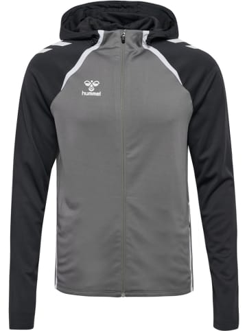 Hummel Trainingsjacke "Lead 2.0 Zip Hoodie" in Grau