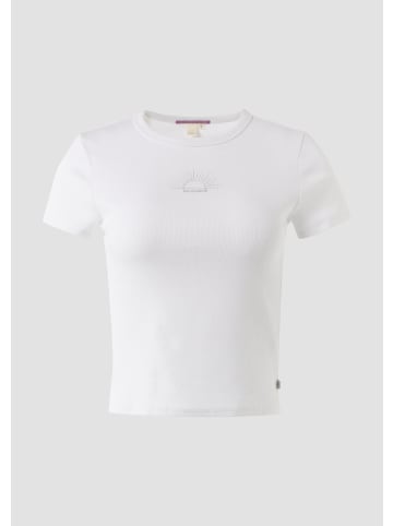QS T-Shirt in 0100_weiß