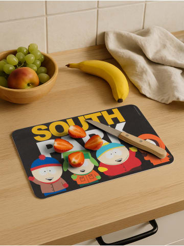 South Park South Park Brettchen Frühstücksbrettchen Schneidebrettchen in schwarz