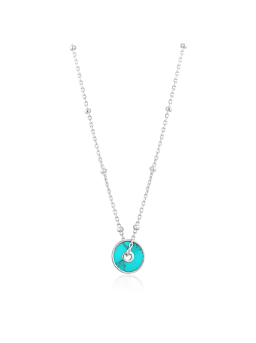 Ania Haie Kette Turquoise Hidden Gem in silber