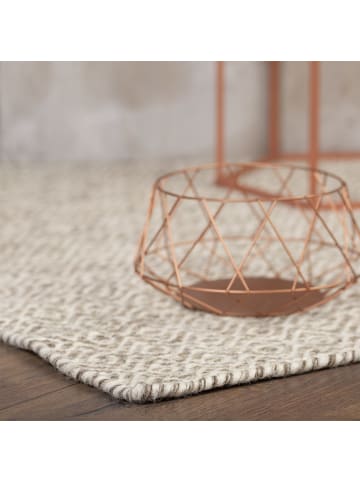 obsession Wohnzimmer Teppich – Webteppich Bombay 344 in taupe - rechteckig