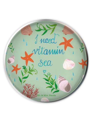 Mr. & Mrs. Panda Stöpsel Waschbecken Vitamin Sea mit Spruch in Bunt