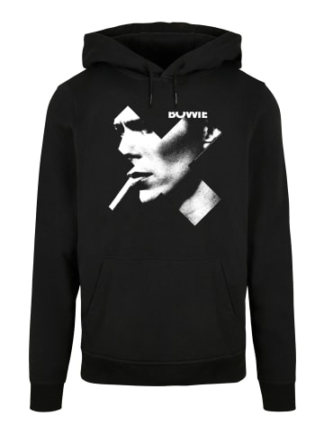 F4NT4STIC Basic Hoodie David Bowie Cross Smoke Kreuz in schwarz