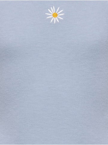 KIDS ONLY Kurzarm T-Shirt KOGELVA Basic in cashmere blue