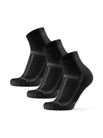 DANISH ENDURANCE Laufsocken Long Distance in Black/Grey