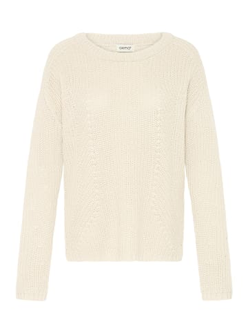 Oxmo Strickpullover OXKanna in Beige