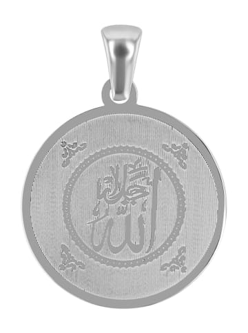 Adeliás Unisex Anhänger – Gravuranhänger aus Edelstahl in silber