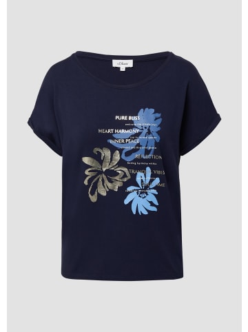 s.Oliver T-Shirt in 59D0_navy