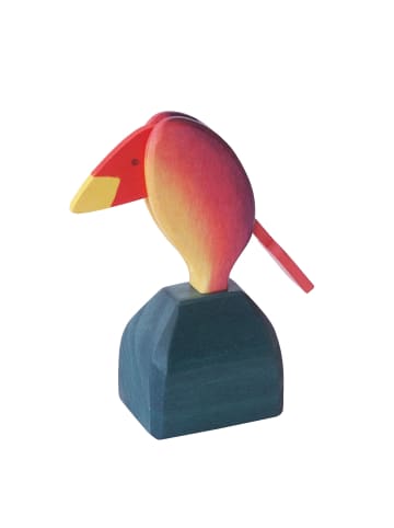 Decor Stimmungsvogel Temperamentsvogel in bunt