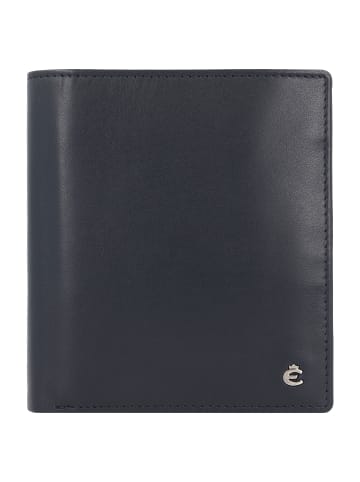 Esquire Harry Geldbörse RFID Leder 10 cm blau