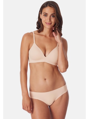 Schiesser Slip Invisible Cotton in Beige / braun