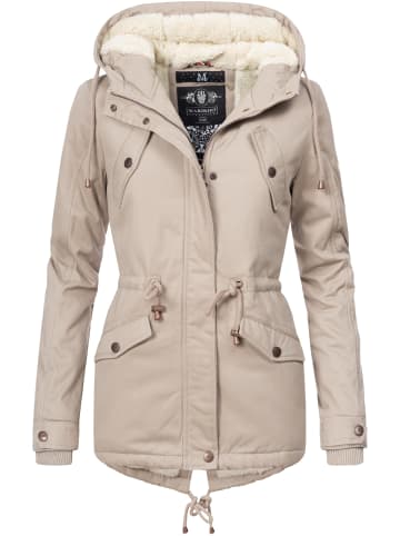 Marikoo Winterjacke Manolya in Taupe