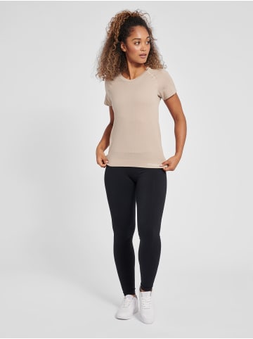 Hummel T-Shirt Raglanärmel Hmlmt Flow Multisport Damen in CHATEAU GRAY