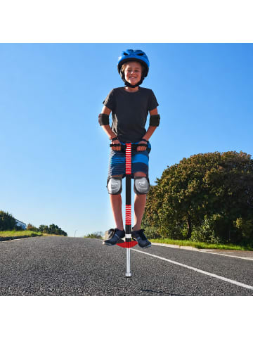 Pogo Stick in Rot/ Schwarz - bis 35 kg