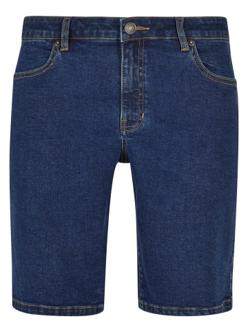 Urban Classics Jeans-Shorts in mid indigo washed