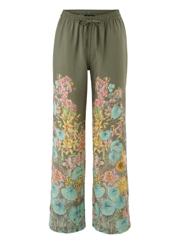 Aniston CASUAL Schlupfhose in khaki-türkis-gelb-orange-rosa-grün-pink