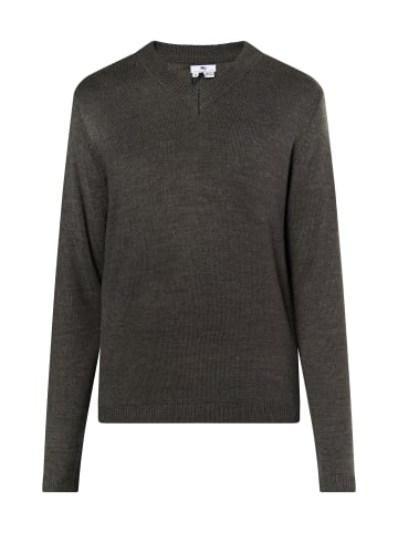 MO Herren Pullover in Dunkelgrau Melange