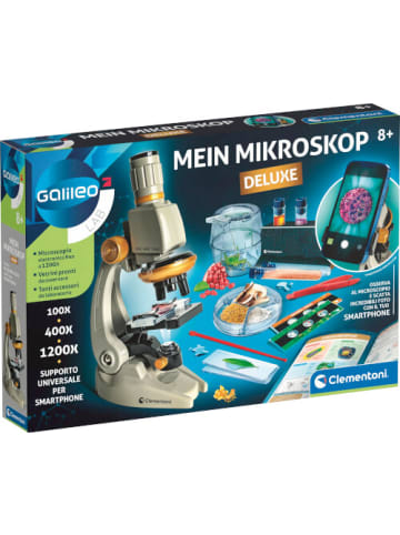 Clementoni Experimentierkasten Mein Mikroskop Deluxe, ab 8 Jahre