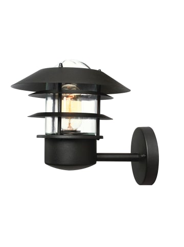 Licht-Erlebnisse Außen Wandlampe (B)21.8 x (H)23.6 cm in SchwarzSchwarz