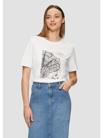 s.Oliver T-Shirt in 01D2_weiß