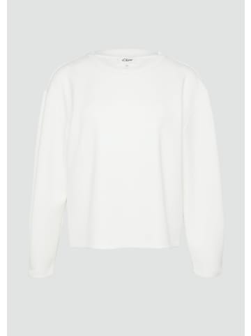 s.Oliver Sweatshirt in 0210_ecru