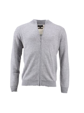 FYNCH-HATTON Cardigan-Zip in Grau