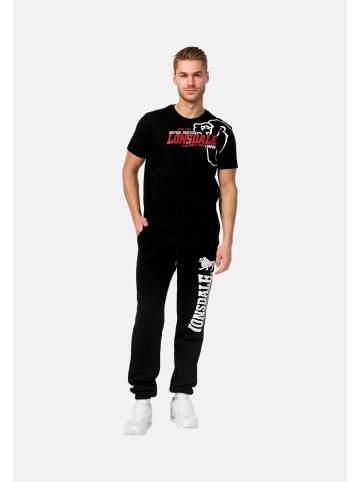 Lonsdale London T-Shirt 'WALKLEY' in schwarz