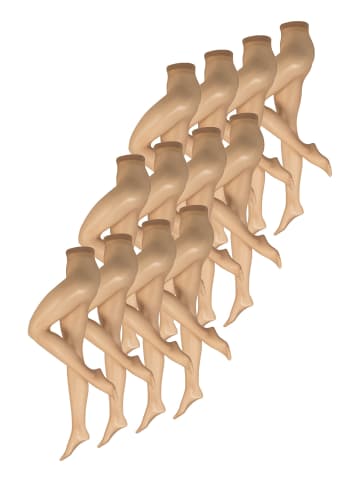 Nur Die  Feinstrumpfhose Transparent 15 DEN in mandel